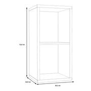 Mauro 1 Shelf Storage Unit in Artisan – Artisan Oak – image 7