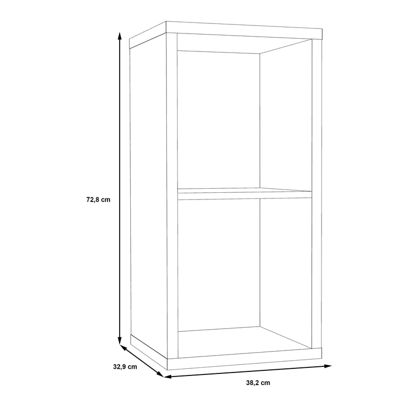 Mauro 1 Shelf Storage Unit in Artisan – Artisan Oak – image 7