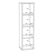 Mauro 3 Shelves Storage Unit in Artisan – Matt White – image 8