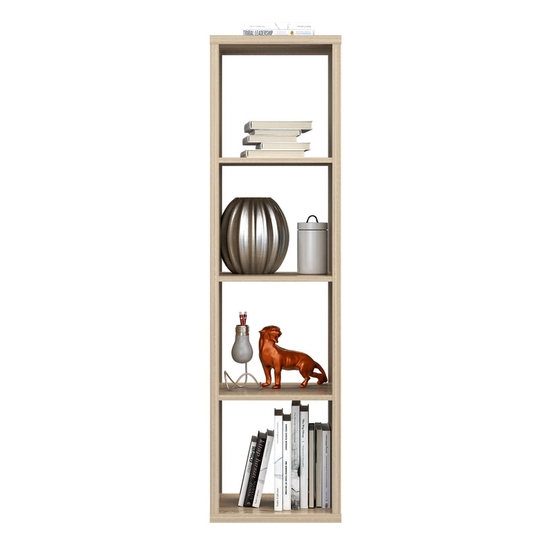 Mauro 3 Shelves Storage Unit in Artisan – Sonoma Oak – image 5