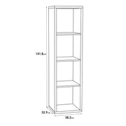 Mauro 3 Shelves Storage Unit in Artisan – Sand Oak – image 5