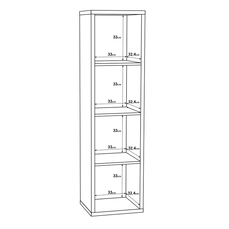Mauro 3 Shelves Storage Unit in Artisan – Sand Oak – image 6