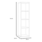 Mauro 3 Shelves Storage Unit in Artisan – Artisan Oak – image 7