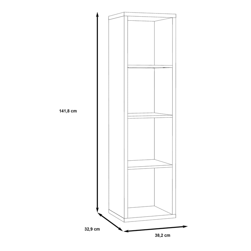Mauro 3 Shelves Storage Unit in Artisan – Artisan Oak – image 7