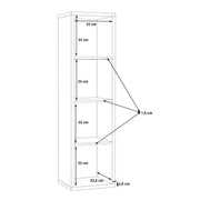 Mauro 3 Shelves Storage Unit in Artisan – Artisan Oak – image 8