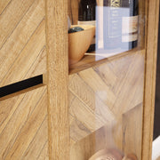 Nikomedes Sideboard in Spica Oak/Matt Black/Bartex Oak – image 7