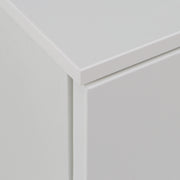 Sienna Abstract Chest of in White/White High Gloss – image 8