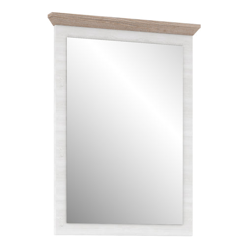 Illopa Mirror in Oak Nelson/Snowy Oak – image 1