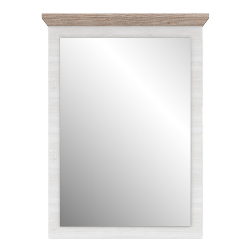 Illopa Mirror in Oak Nelson/Snowy Oak – image 2