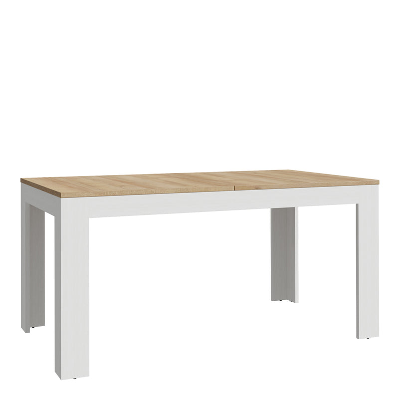 Bohol Extending Dining Table 160- – White – image 1