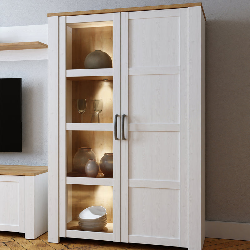 Bohol Display Cabinet inc. 2x LED Lights – White – image 7