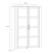 Bohol Display Cabinet inc. 2x LED Lights – White – image 8