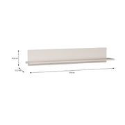 Alice Springs Floating Bedside Shelf in Sand – image 8