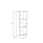 Alice Springs Narrow Cupboard with 1 Door Push-to-Open in Sand – image 8