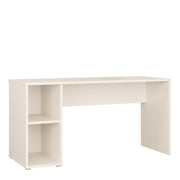 Alice Springs Desk with Open Shelf Storage in Sand – image 1