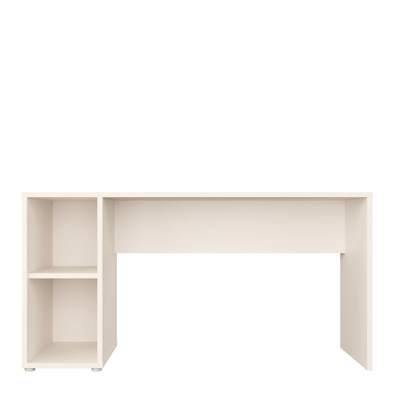 Alice Springs Desk with Open Shelf Storage in Sand – image 2
