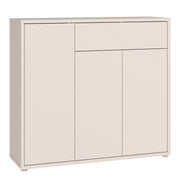 Alice Springs Sideboard with 3 Doors Push-to-Open & 1 Drawer Push-to-Open in Sand – image 1