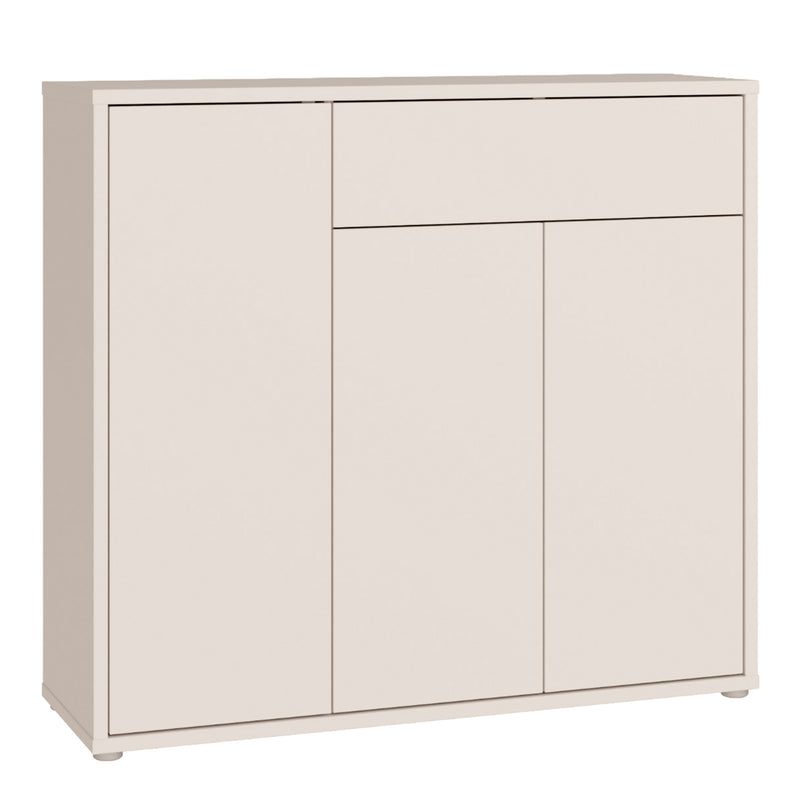 Alice Springs Sideboard with 3 Doors Push-to-Open & 1 Drawer Push-to-Open in Sand – image 1