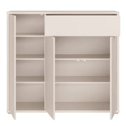 Alice Springs Sideboard with 3 Doors Push-to-Open & 1 Drawer Push-to-Open in Sand – image 5