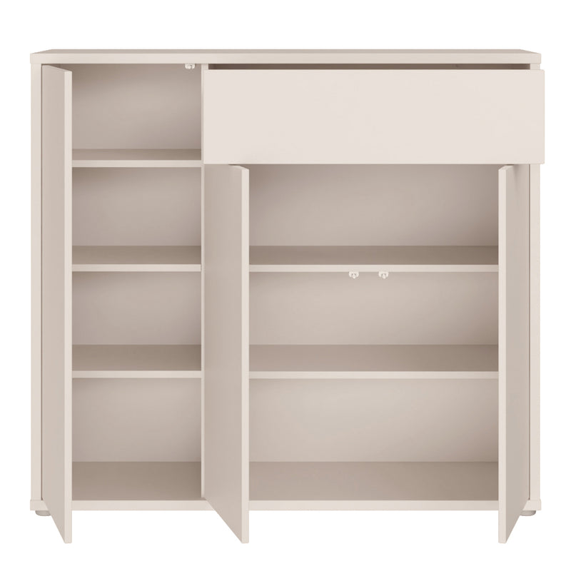 Alice Springs Sideboard with 3 Doors Push-to-Open & 1 Drawer Push-to-Open in Sand – image 5