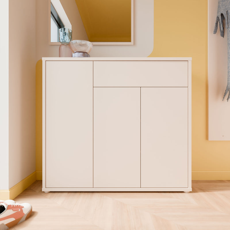 Alice Springs Sideboard with 3 Doors Push-to-Open & 1 Drawer Push-to-Open in Sand – image 6