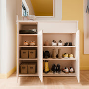 Alice Springs Sideboard with 3 Doors Push-to-Open & 1 Drawer Push-to-Open in Sand – image 8