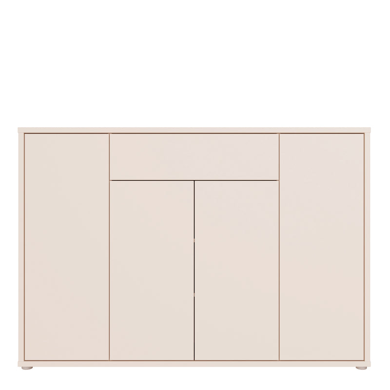 Alice Springs Sideboard with 4 Doors Push-to-Open & 1 Centralised Drawer Push-to-Open in Sand – image 2
