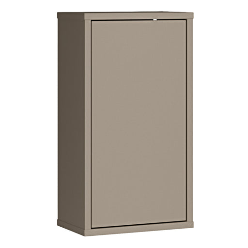 Alice Springs Hanging Storage Cupboard with 1 Door Push-to-Open in Taupe – image 1