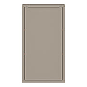 Alice Springs Hanging Storage Cupboard with 1 Door Push-to-Open in Taupe – image 2