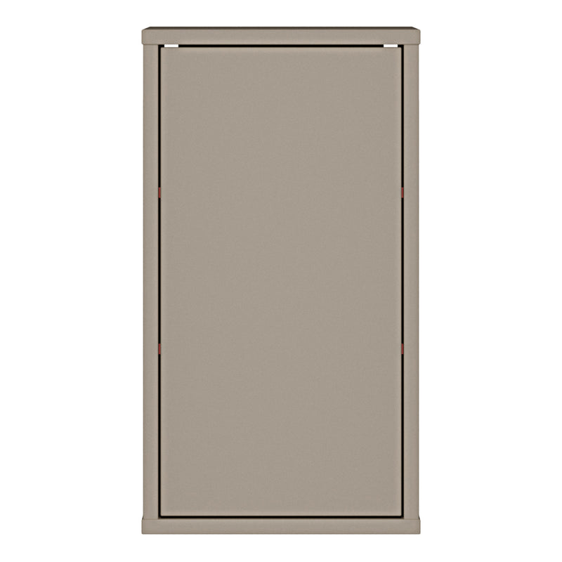 Alice Springs Hanging Storage Cupboard with 1 Door Push-to-Open in Taupe – image 2