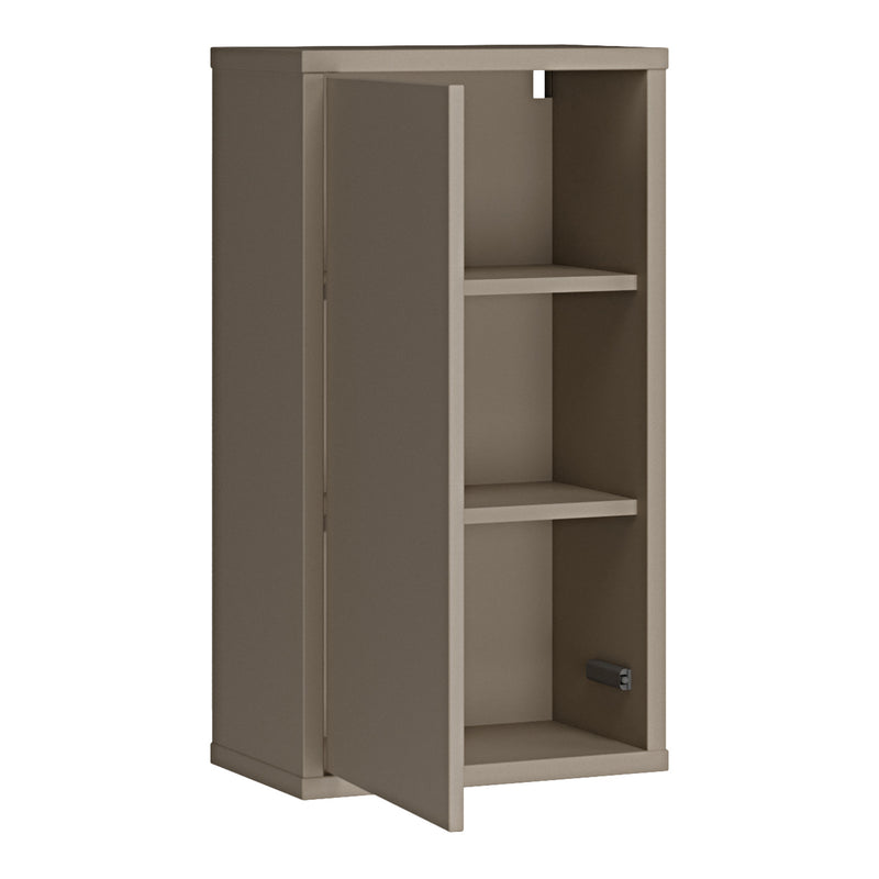 Alice Springs Hanging Storage Cupboard with 1 Door Push-to-Open in Taupe – image 5