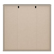 Alice Springs Hanging Mirror Cupboard with 3 Doors Push-to-Open in Taupe – image 4