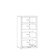Alice Springs Tall 4 Drawer Chest with Push-to-Open Drawers in Sage Green – image 9