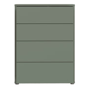 Alice Springs 4 Drawer Chest with Push-to-Open Drawers in Sage Green – image 2