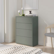 Alice Springs 4 Drawer Chest with Push-to-Open Drawers in Sage Green – image 8