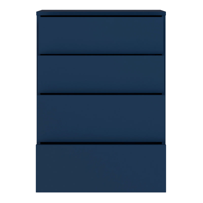 Alice Springs 4 Drawer Chest with Push-to-Open Drawers in Night Blue – image 5