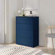 Alice Springs 4 Drawer Chest with Push-to-Open Drawers in Night Blue – image 7