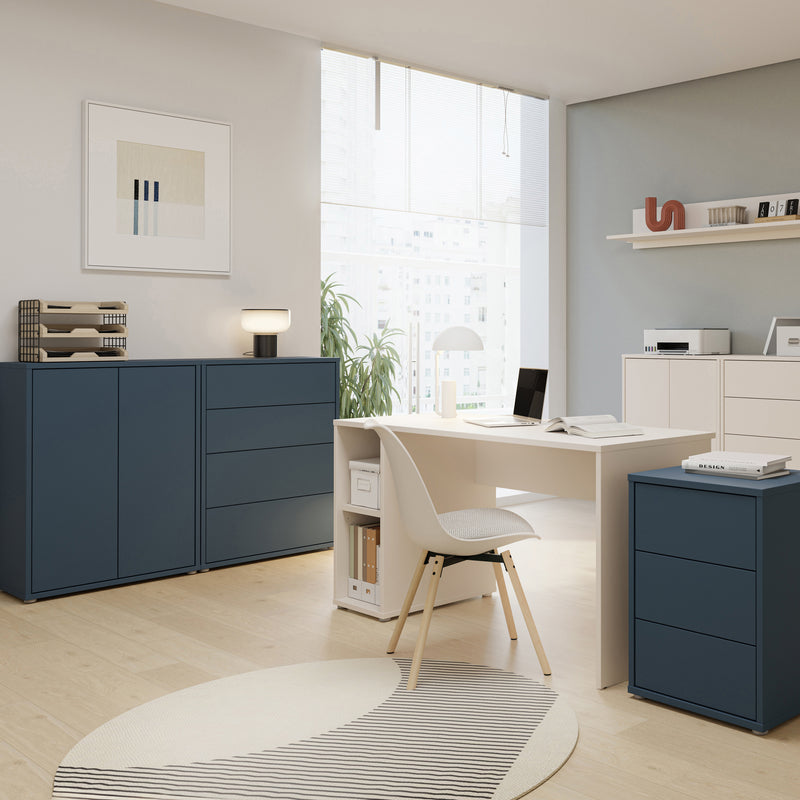 Alice Springs 4 Drawer Chest with Push-to-Open Drawers in Night Blue – image 8