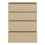 Alice Springs 4 Drawer Chest with Push-to-Open Drawers in Butter Yellow – image 5