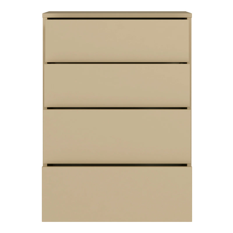 Alice Springs 4 Drawer Chest with Push-to-Open Drawers in Butter Yellow – image 5
