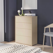 Alice Springs 4 Drawer Chest with Push-to-Open Drawers in Butter Yellow – image 8