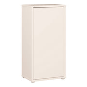 Alice Springs 1 Door Cupboard with Push-to-Open Door in Sand – image 1