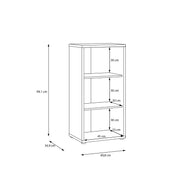 Alice Springs 1 Door Cupboard with Push-to-Open Door in Sand – image 8