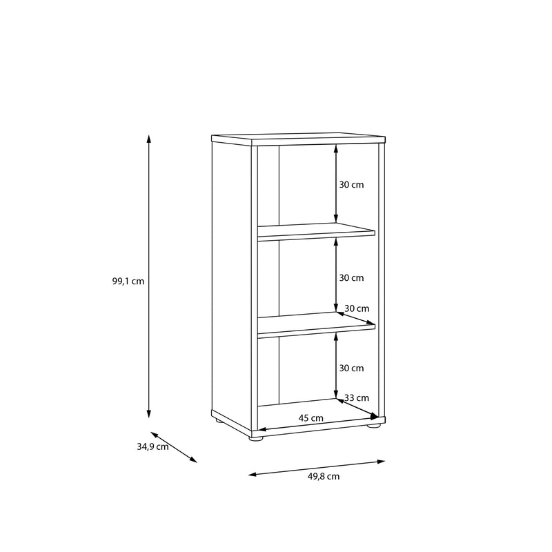Alice Springs 1 Door Cupboard with Push-to-Open Door in Sand – image 8