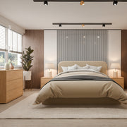 Alice Springs 3 Drawer Chest with Push-to-Open Drawers in Elegancia Oak – image 7