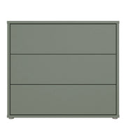 Alice Springs 3 Drawer Chest With Push-to-Open in Sage Green – image 2