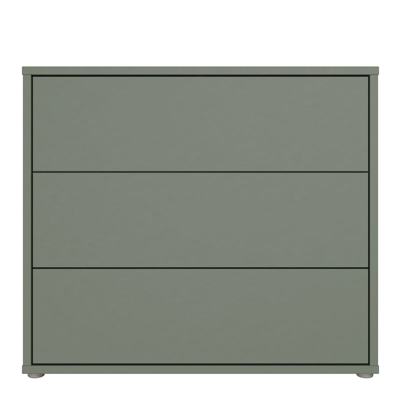Alice Springs 3 Drawer Chest With Push-to-Open in Sage Green – image 2