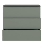 Alice Springs 3 Drawer Chest With Push-to-Open in Sage Green – image 5