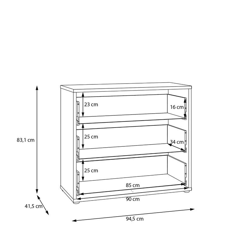 Alice Springs 3 Drawer Chest With Push-to-Open in Sage Green – image 8