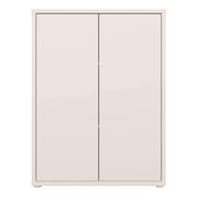 Alice Springs Tall 2 Door Cupboard with Push-to-Open Doors in Sand – image 2
